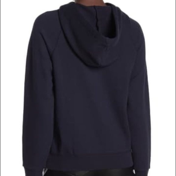 Frame San Francisco Fillmore Hoodie Sweatshirt in Navy Blue size X-Small - Picture 2 of 7